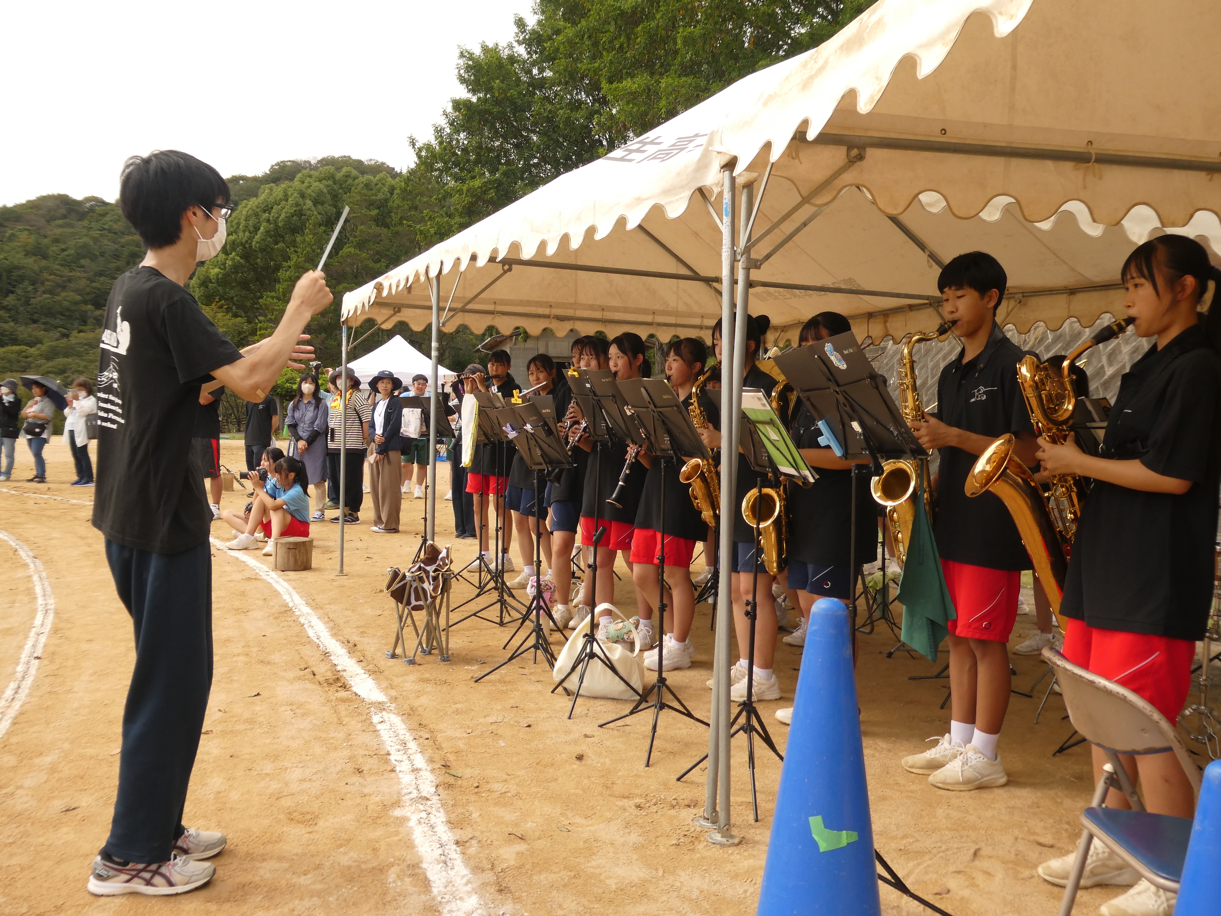 部活動行進演奏