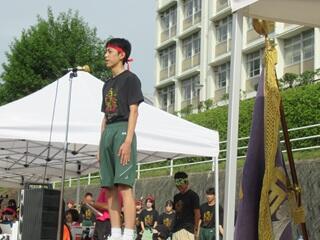 生徒会長挨拶