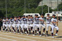 部活動行進の様子