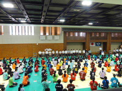 開会式（滋賀県立武道館）