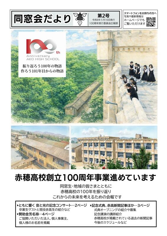 同窓会だより2号1P
