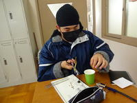 高１　理科の授業の様子