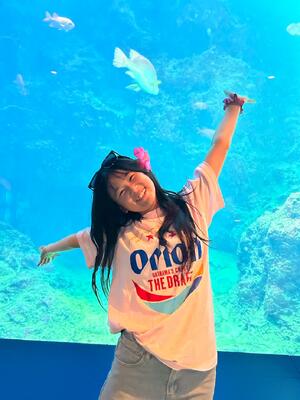 美ら海水族館　PR大使みたいな女の子