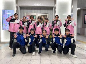 疲れも見せずに笑顔のヒガハリバド部