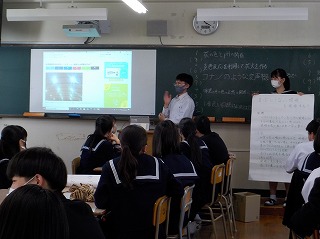 プレゼンテーションの様子