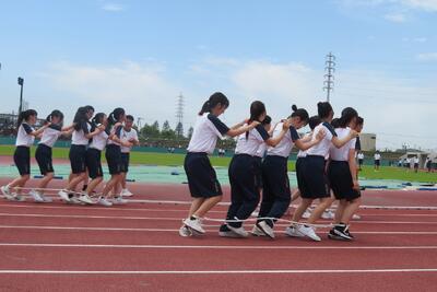 姫路商業,体育大会,暑い,姫商音頭