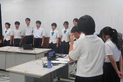 姫路商業,全国大会壮行会