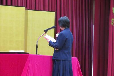 姫路商業,卒業式