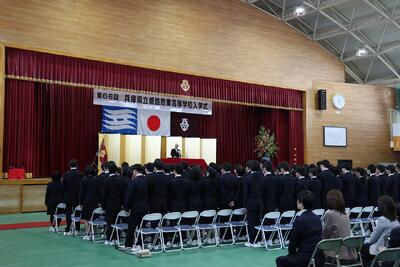 姫路商業,入学式