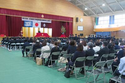 姫路商業,入学式