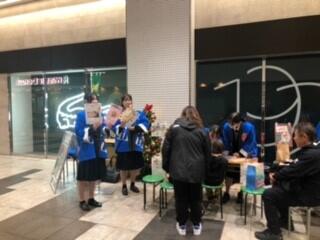 姫路商業,販売実習,企業連携,クリスマス