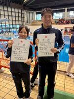 男女とも総合入賞