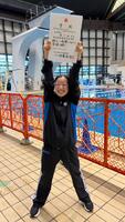 女子総合7位を掲げるキャプテンはるの