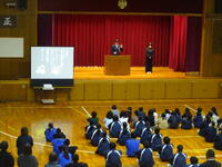 始業式　校長先生式辞