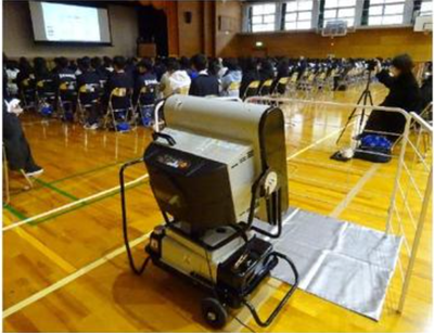 令和5年度応援基金購入品 ジェットヒーター②