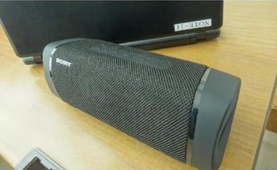 令和4年度応援基金購入品 ワイヤレスポータブルスピーカー①