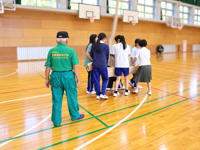 防災教育出前講座の様子