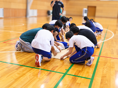 防災教育出前講座の様子