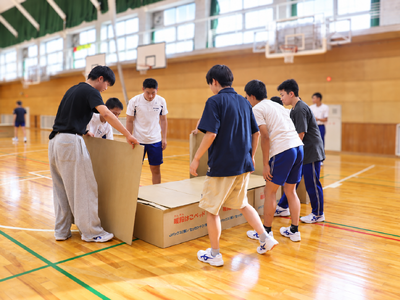 防災教育出前講座の様子