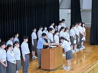 生徒会認証式③