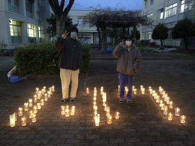 錦城高校阪神淡路大震災追悼行事