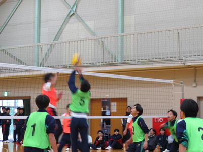 男子バレー②