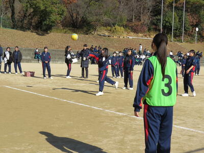 女子ドッヂボール②