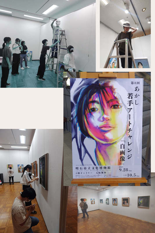 搬入も無事に終わり、展示完了です！