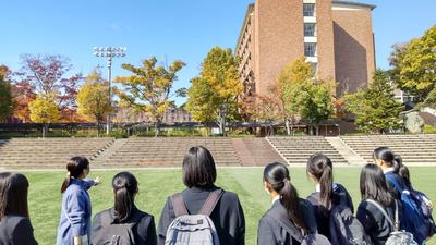 関西大学にて