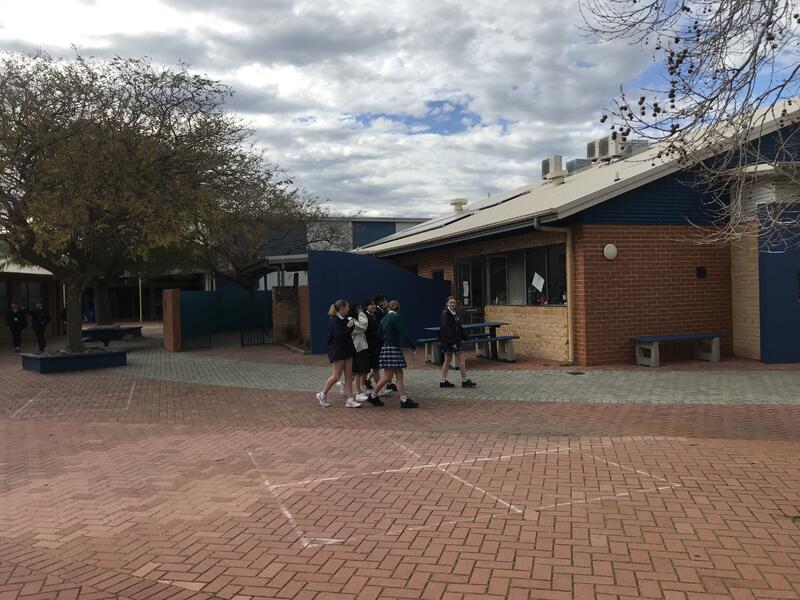 8年生による学校案内です