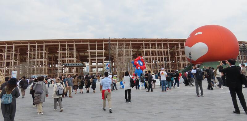 遠足　大屋根リング