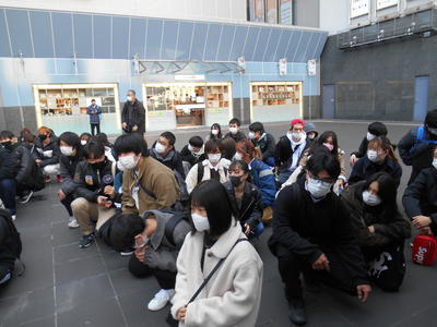 京都駅にて再集合