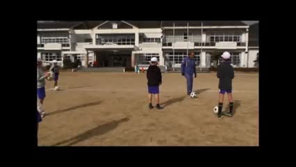 サッカーボールコントロール（原小学校）