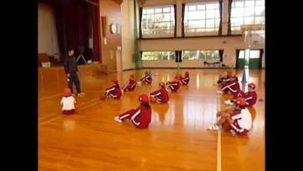 バスケットドリブル（都志小学校）