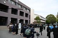 たくさんの中学生が参加してくれました。