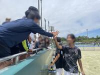 宝塚高校,ソフトテニス,試合後,ハイタッチ,勝つ,ルーティーン,上下関係なく,チーム一丸