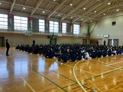 団長（駒田校長先生）挨拶